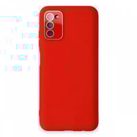 Nettech Samsung Galaxy A03S Uyumlu Nano Arka Koruma Kılıf (Kırmızı) NT94072