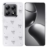 Xiaomi 14T Pro Kılıf Airbag Tasarımlı Simli Şeffaf Zore Kutup Kapak  Fiyonk