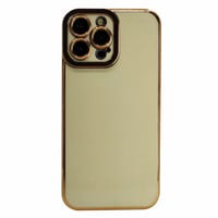 Nettech Apple iPhone 13 Pro Max Uyumlu Lüx Soft Seri Arka Koruma Kılıf (Beyaz) NT97140