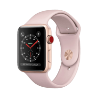 Apple Watch Series 3  Alüminyum  42mm  Cellular  Altın