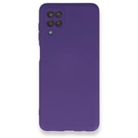 Nettech Samsung Galaxy A12 Uyumlu Nano Arka Koruma Kılıf (Lila) NT85781