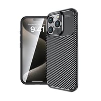 Apple iPhone 16 Pro Max Kılıf Zore Negro Silikon Kapak  Siyah