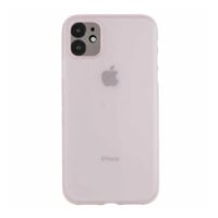 Nettech Apple iPhone 12 Uyumlu Ultra Slim Arka Koruma Kılıf (Pembe) NT87880