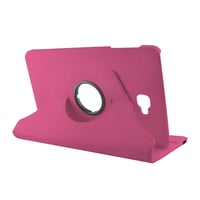 Nettech Samsung Galaxy T580 Tab A 10.1 2016 Uyumlu 360 Kapaklı Kılıf (Pembe) VR4232