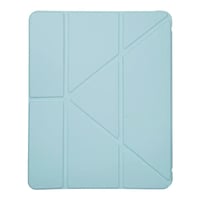 Nettech Apple iPad Pro 13 2024 Uyumlu Flip Prizma Seri Kapaklı Kılıf (Turkuaz) NT111661