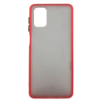 Nettech Samsung Galaxy M51 Uyumlu Montreal Seri Arka Koruma Kılıf (Kırmızı) NT91305