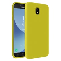 Nettech Samsung Galaxy J730 J7 Pro Uyumlu Nano Arka Koruma Kılıf (Sarı) NT87354