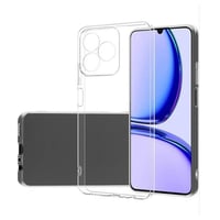 Nettech Realme C53 Uyumlu Lüx Seri Kamera Korumalı Arka Koruma Kılıf (Şeffaf) NT105352