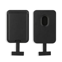 Zore CRD09 Dahili Şarj Soket Aparatlı Magnetik PU Deri Kartlık Siyah