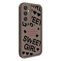 Galaxy S23 FE Kılıf Kamera Korumalı Baskılı Arka Yüzey Zore Klas Kapak Siyah