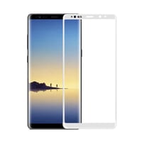 Helt Samsung Galaxy N950 Note 8 Uyumlu 3D SuperGlass Full Cam Koruyucu (Beyaz) VR9529