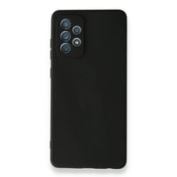 Nettech Samsung Galaxy A72 Uyumlu Nano Arka Koruma Kılıf (Siyah) NT87328