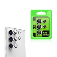 Galaxy S25 Ultra Zore CL07 Kamera Lens Koruyucu Gümüş