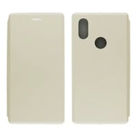 Nettech Xiaomi Mi 8 Se Uyumlu Lüx Seri Kapaklı Kılıf (Gold) VR18250