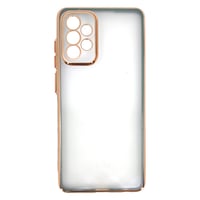 Nettech Samsung Galaxy A72 Uyumlu Renkli Kenar Zone Seri Arka Koruma Kılıf (Çeşitli Renk) NT89773