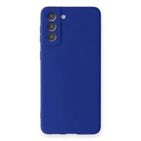 Nettech Samsung Galaxy S21 Plus Uyumlu Suide Arka Koruma Kılıf (Mavi) NT84361