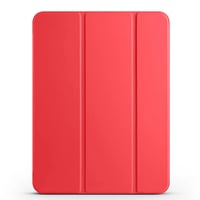 Apple iPad Pro 11 2024 Zore Smart Cover Kalem Bölmeli Standlı 11 Kılıf  Kırmızı