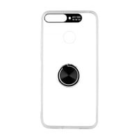 Nettech Huawei Y7 2018 Uyumlu Doris Ring Arka Koruma Kılıf (Şeffaf) VR14972