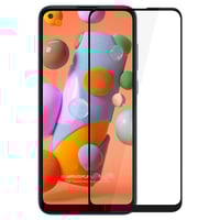 Nettech Samsung Galaxy A11 Uyumlu Ön Koruma Mat Seramik Nano Ekran Koruyucu (Siyah) NT88591