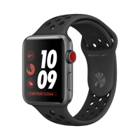 Apple Watch Series 3 Nike  Alüminyum  42mm  GPS + Cellular  Uzay Grisi
