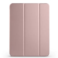 Apple iPad Pro 11 2024 Zore Smart Cover Kalem Bölmeli Standlı 11 Kılıf  Rose Gold