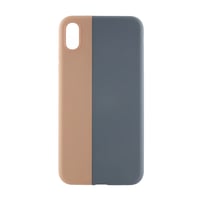 Nettech Apple iPhone XS Max Uyumlu Manyetik Nature Seri Arka Koruma Kılıf (PembeGri) VR19625