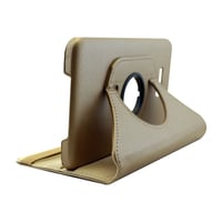 Nettech Samsung Galaxy T111 Tab 3 Lite Uyumlu 360 Kapaklı Kılıf (Gold) VR4152