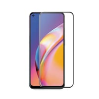 Nettech Oppo A55 Uyumlu 5D Glas Full Cam Koruyucu (Şeffaf) NT110714
