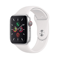 Apple Watch Series 5  Alüminyum  44mm  Cellular  Gümüş