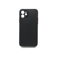 Nettech Apple iPhone 12 Uyumlu Ultra Slim Arka Koruma Kılıf (Siyah) NT87876