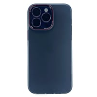 Nettech Apple iPhone 14 Pro Max Uyumlu Mika Renkli Çerçeveli Tuş Seri Arka Koruma Kılıf (Siyah) NT99004