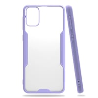 Nettech Samsung Galaxy M21 Uyumlu Platin Seri Arka Koruma Kılıf (Lila) NT86603