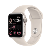 Apple Watch SE 2  Alüminyum  40mm  GPS  Yıldız Işığı