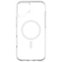 Nettech Apple iPhone 16 Plus Uyumlu Neo Hybrid Magsafe Arka Koruma Kılıf (Şeffaf) NT111120