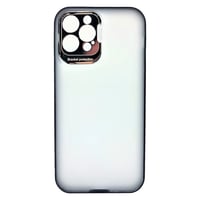 Nettech Apple iPhone 12 Pro Max Uyumlu Fluence Seri Arka Koruma Kılıf (Siyah) NT88854