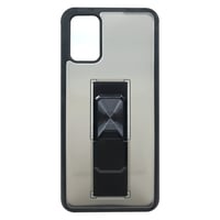 Nettech Samsung Galaxy A02S Uyumlu MicroCase Mıknatıs Yüzüklü Arka Koruma Kılıf (Siyah) NT86945