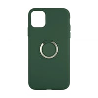Nettech Apple iPhone 11 Pro Max Uyumlu Nano Ring Arka Koruma Kılıf (Yeşil) NT81803
