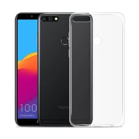 Nettech Huawei Y7 2018 Uyumlu Arka Koruma Arka Koruma Kılıf (Şeffaf) VR14749