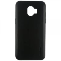 Nettech Samsung Galaxy J250 Grand Prime Pro Uyumlu Arka Koruma Arka Koruma Kılıf (Jet Black) VR6234
