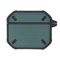 Nettech Apple Airpods 3.Nesil Uyumlu Airpods Tank Arka Koruma Kılıf (Yeşil) NT110094