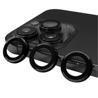 Apple iPhone 15 Pro Max Zore CL07 Kamera Lens Koruyucu  Siyah