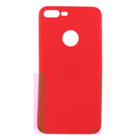 Nettech Apple iPhone 7 Plus Uyumlu Arka Koruma Arka Koruma Kılıf (Kırmızı) VR8715