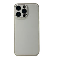 Nettech Apple iPhone 14 Pro Max Uyumlu Coco Leather Seri Arka Koruma Kılıf (Gold) NT99764
