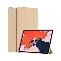 Nettech Apple iPad Pro 10.5 inç Uyumlu Flip Seri Kapaklı Kılıf (Gold) NT80434