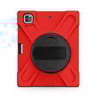 Nettech Apple iPad Pro 11 inç 2.Nesil 2020 Uyumlu Sport Seri Arka Koruma (Kırmızı) NT82388