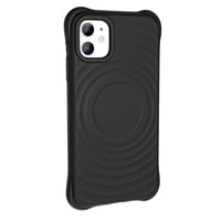 Apple iPhone 11 Magsafe Şarj Özellikli Airbagli Mat Görünümlü Zore Hepi Kapak  Siyah