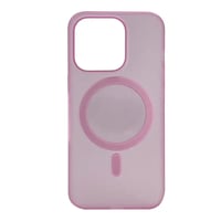 Nettech Apple iPhone 15 Pro Uyumlu NTN010 Slim Magsafe Arka Koruma Kılıf (Pembe) NT104509