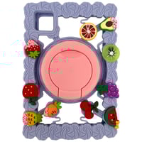 Nettech Universal 9 Inch Uyumlu Kids Silikon Arka Koruma (Mor) NT106386