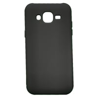 Nettech Samsung Galaxy J500 J5 Uyumlu Nano Arka Koruma Kılıf (Siyah) NT93991