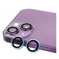 Nettech Apple iPhone 14 Uyumlu Damla Model 2in Kamera Cam Koruyucu (Mavi) NT97432